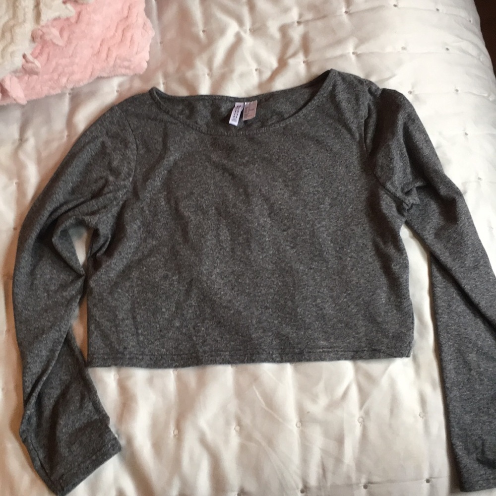 Long sleeve grey long sleeve